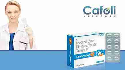 Levocetirizine (5mg) Tablet at Best Price in Antihistamine Franchise for Antihistamine and Allergy Relief.